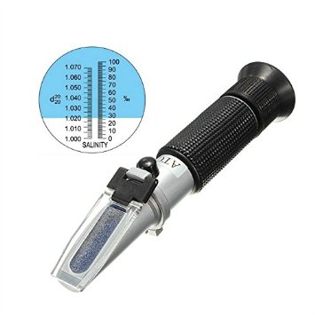 Refractómetro para control de salinidad 0-100‰ TR-110 ATC